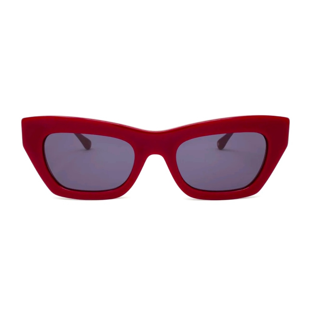 Aperçu Claire Rose Cat Eye Sunnies, Red